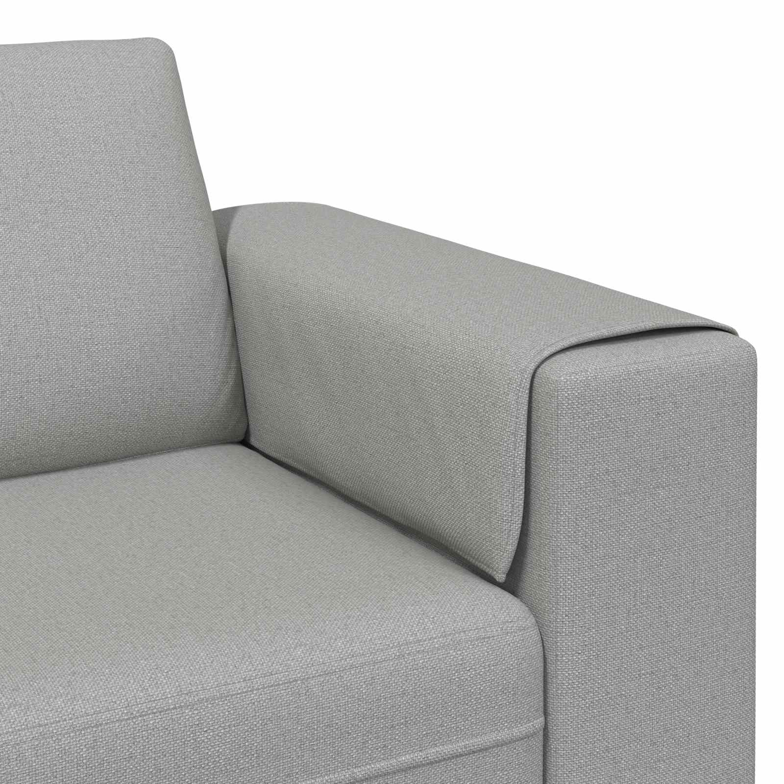 Stue Sofa 3 Dele 250 X 188 X 76 Cm Polyester - Billede 7