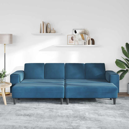 Stue Sofa 3 Dele 250 X 188 X 76 Cm - Billede 3