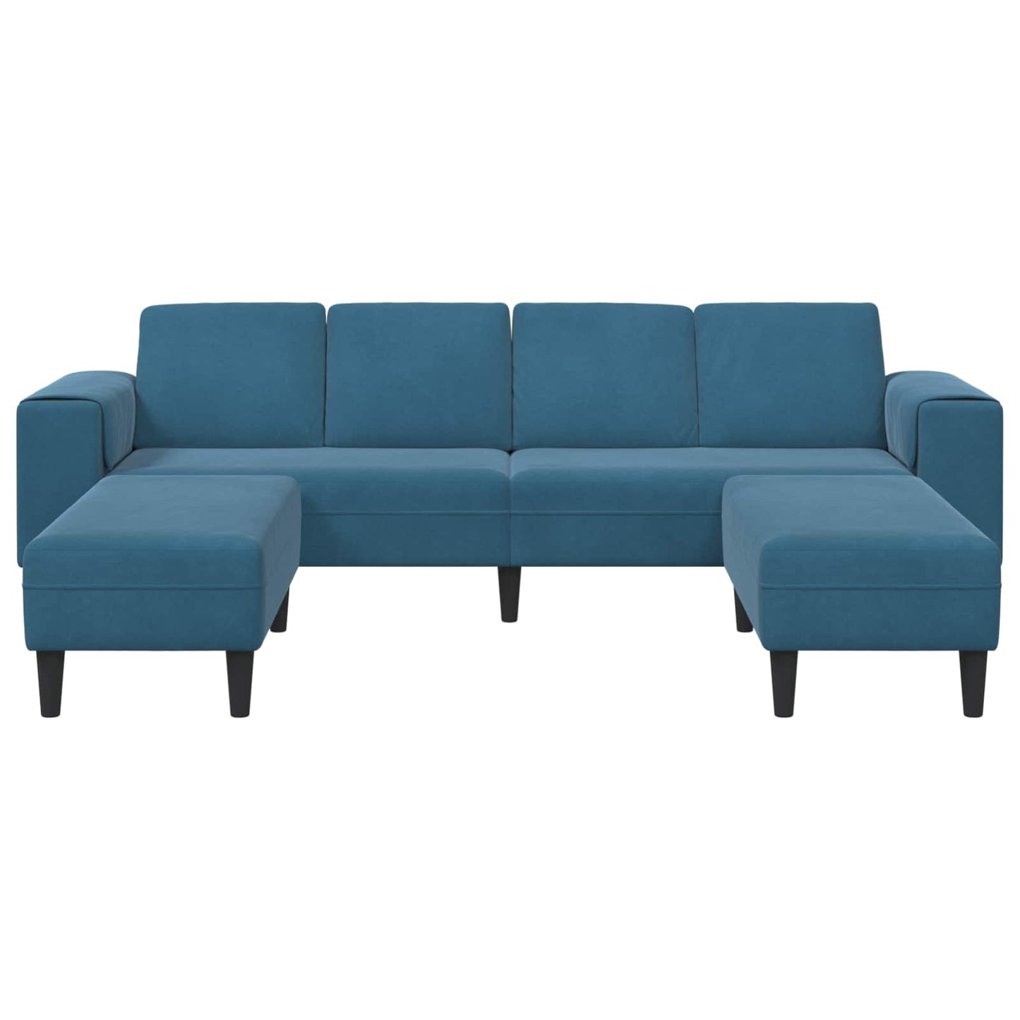 Stue Sofa 3 Dele 250 X 188 X 76 Cm - Billede 4