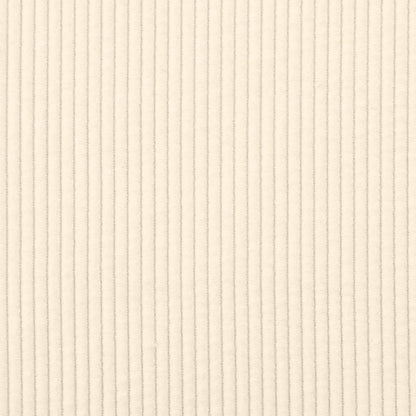 Stof Sofa Med Pude Creme 208 Cm Corduroy Stof - Billede 9