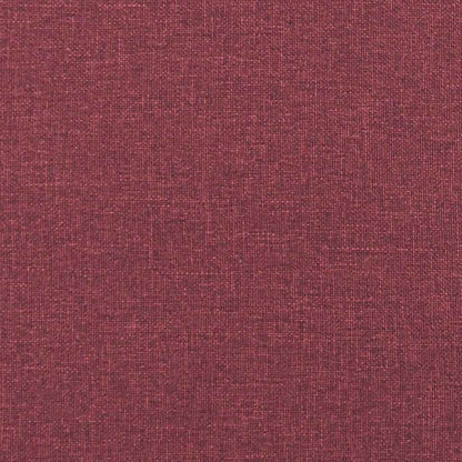 Stof Sofa Med Pude Vinrød 208 Cm Stof - Billede 8