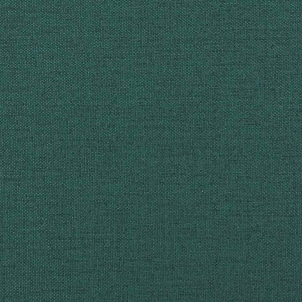 Stof Sofa Med Pude Mørkegrøn 208 Cm Stof - Billede 8