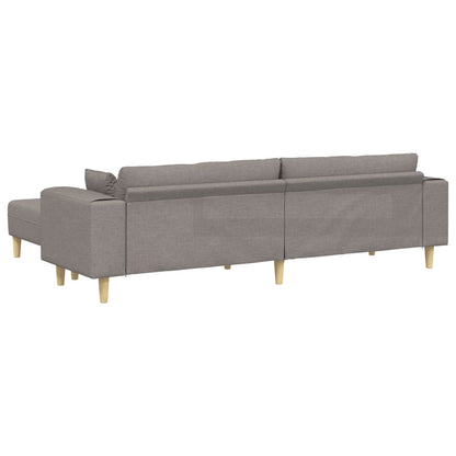 Sofa Med Pude 3 Dele Stof - Billede 6