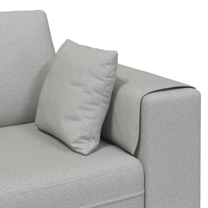Stof Sofa Med Pude Skygrå 208 Cm Stof - Billede 7