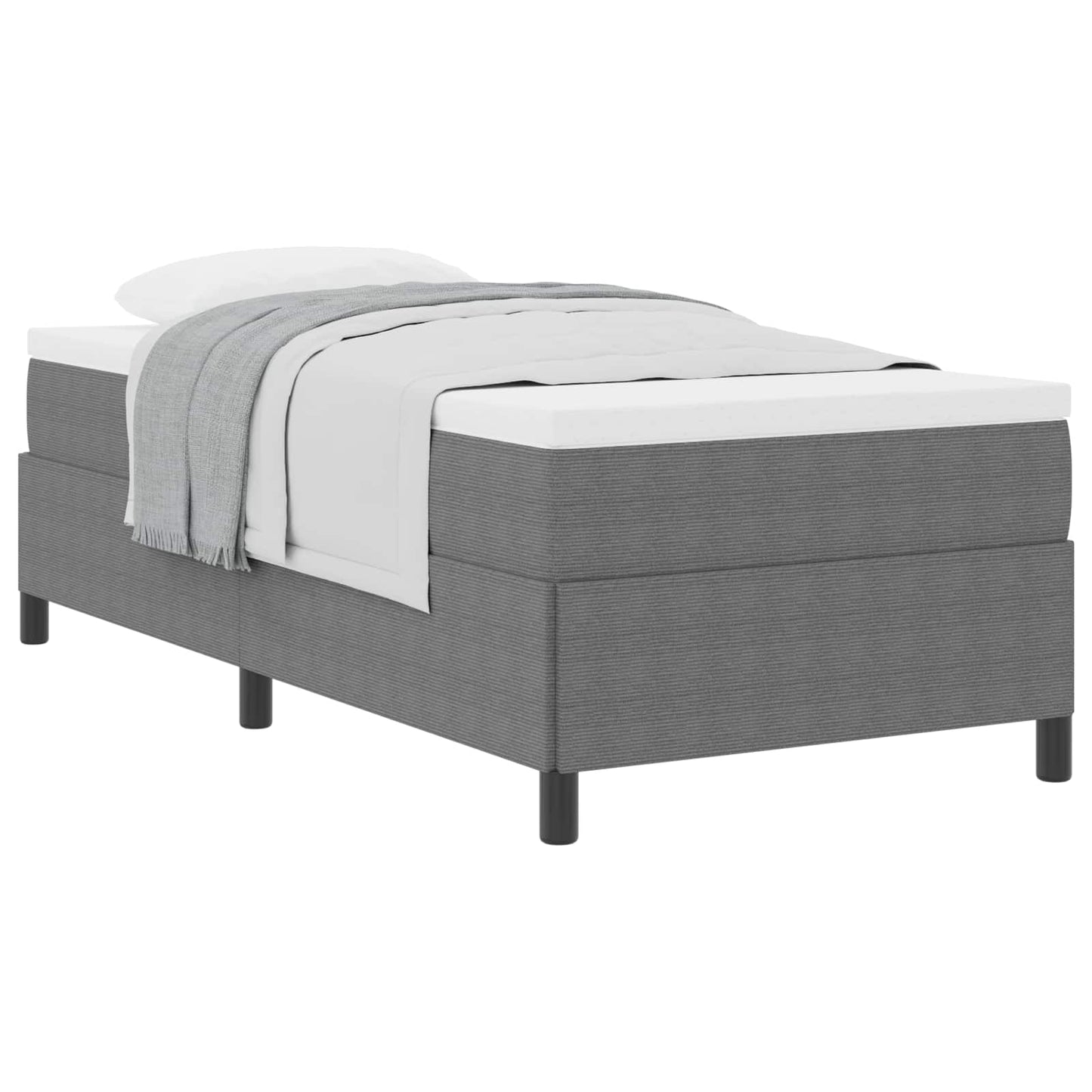 Box Spring Seng Velourstof - Billede 2