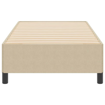 Sengestel Grågrøn 90 200 Cm Corduroy Stof - Billede 4