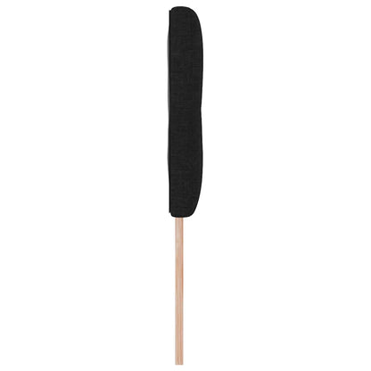 Hovedgærde Med Hovedgærde Sort 140 Cm Stof - Billede 6
