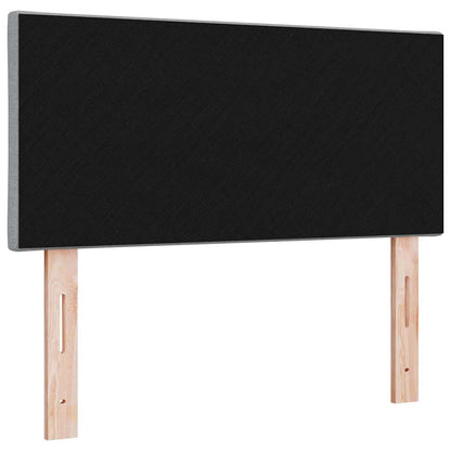 Stofseng Gavl Geometric Med Hovedgærde Lysegrå 90 Cm Stof - Billede 3