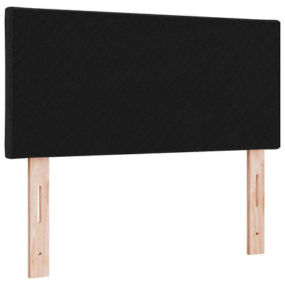 Stofseng Gavl Geometric Med Hovedgærde Manuel Sort 90 Cm Stof - Billede 3