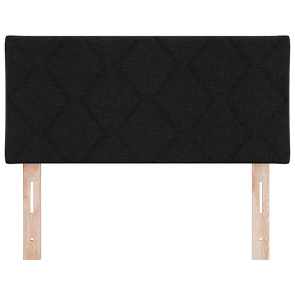 Stofseng Gavl Geometric Med Hovedgærde Manuel Sort 90 Cm Stof - Billede 4