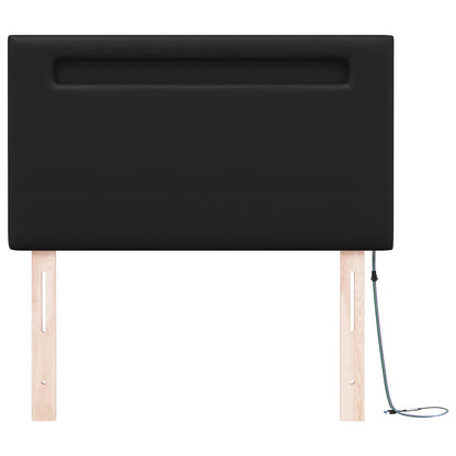 LED Sengegavl Faux Læder - Billede 5