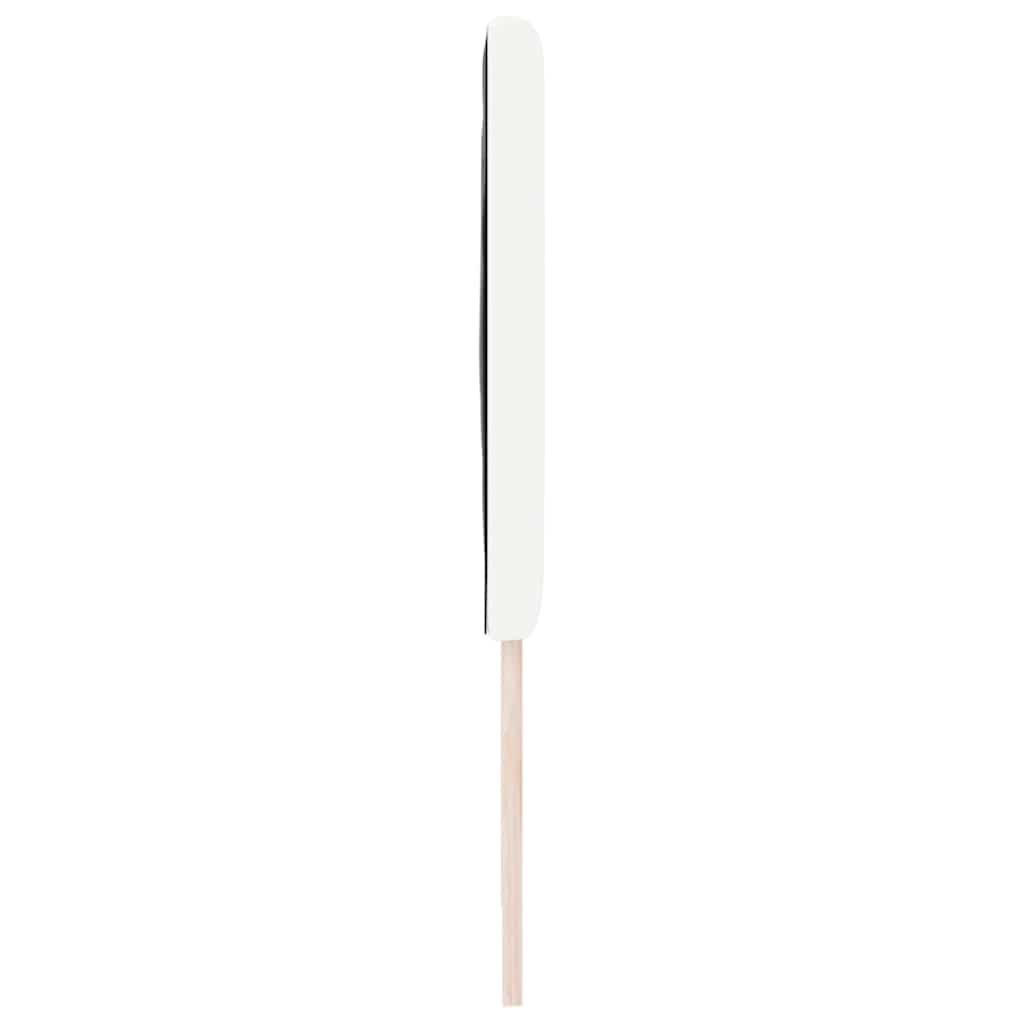 Hovedgærde Vægmonteret Med Hovedgærde Hvid 90 Cm Pvc - Billede 6