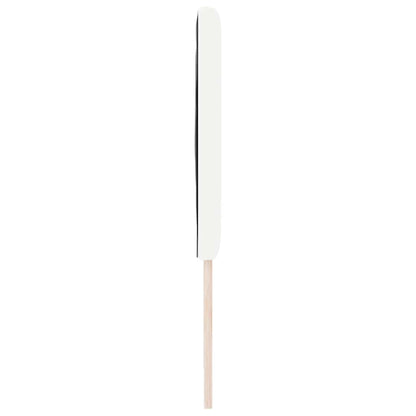 Hovedgærde Vægmonteret Med Hovedgærde Hvid 90 Cm Pvc - Billede 6