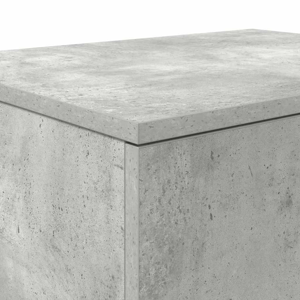 Opbevaringsskab 2 Stk. Beton - Billede 10