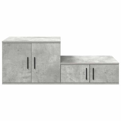 Opbevaringsskab 2 Stk. Beton - Billede 7