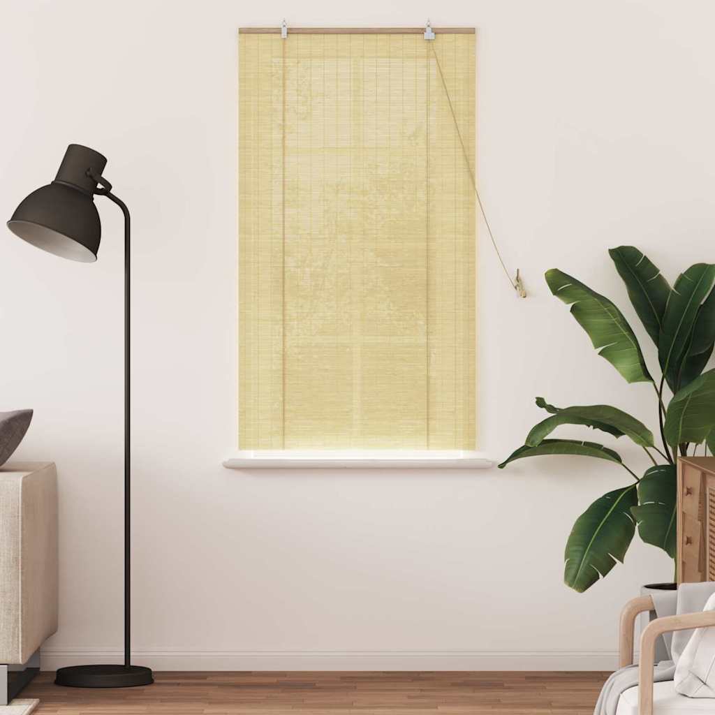 Rullegardin Natur 90 X 160 Cm Bambus - Billede 3