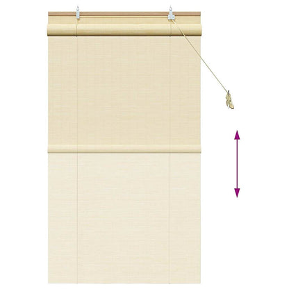 Rullegardin Natur 90 X 160 Cm Bambus - Billede 13
