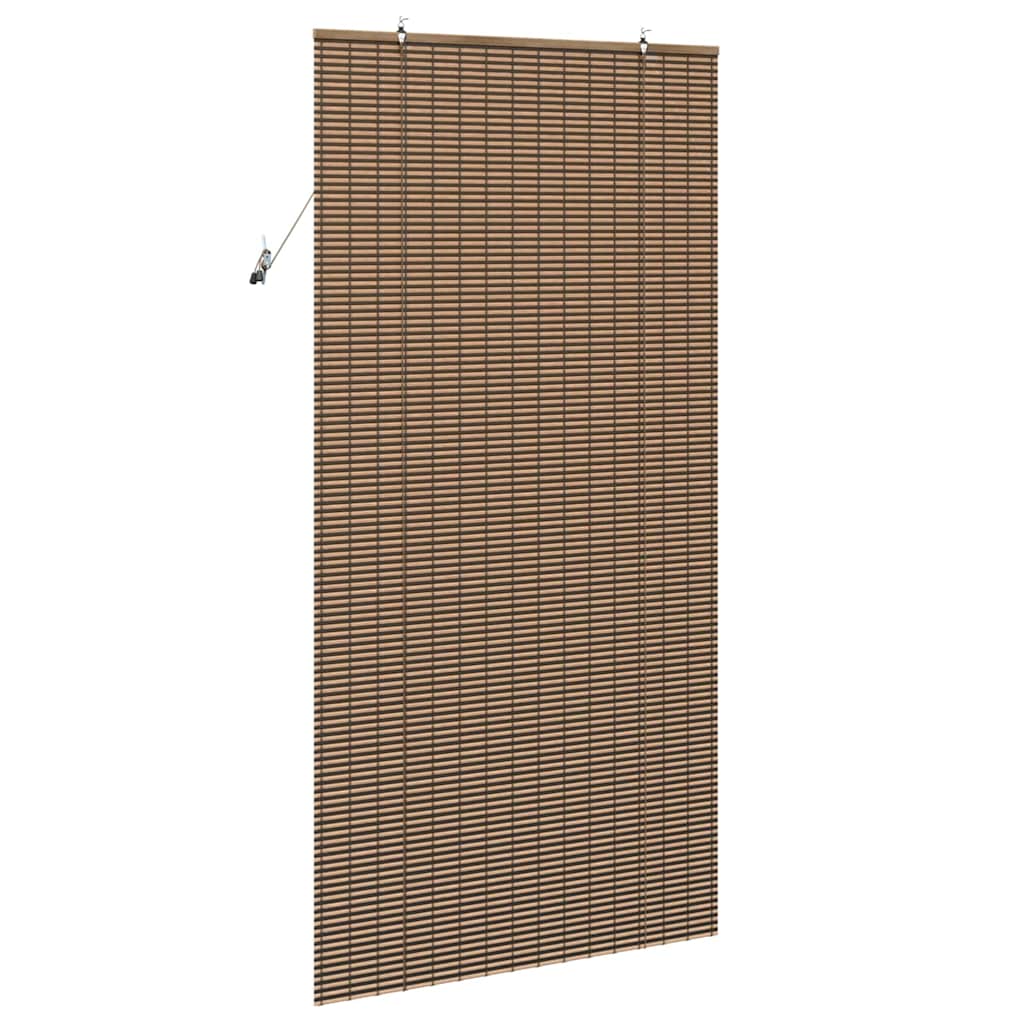 Rullegardin Med Gardiner 120 X 220 Cm Bambus - Billede 4