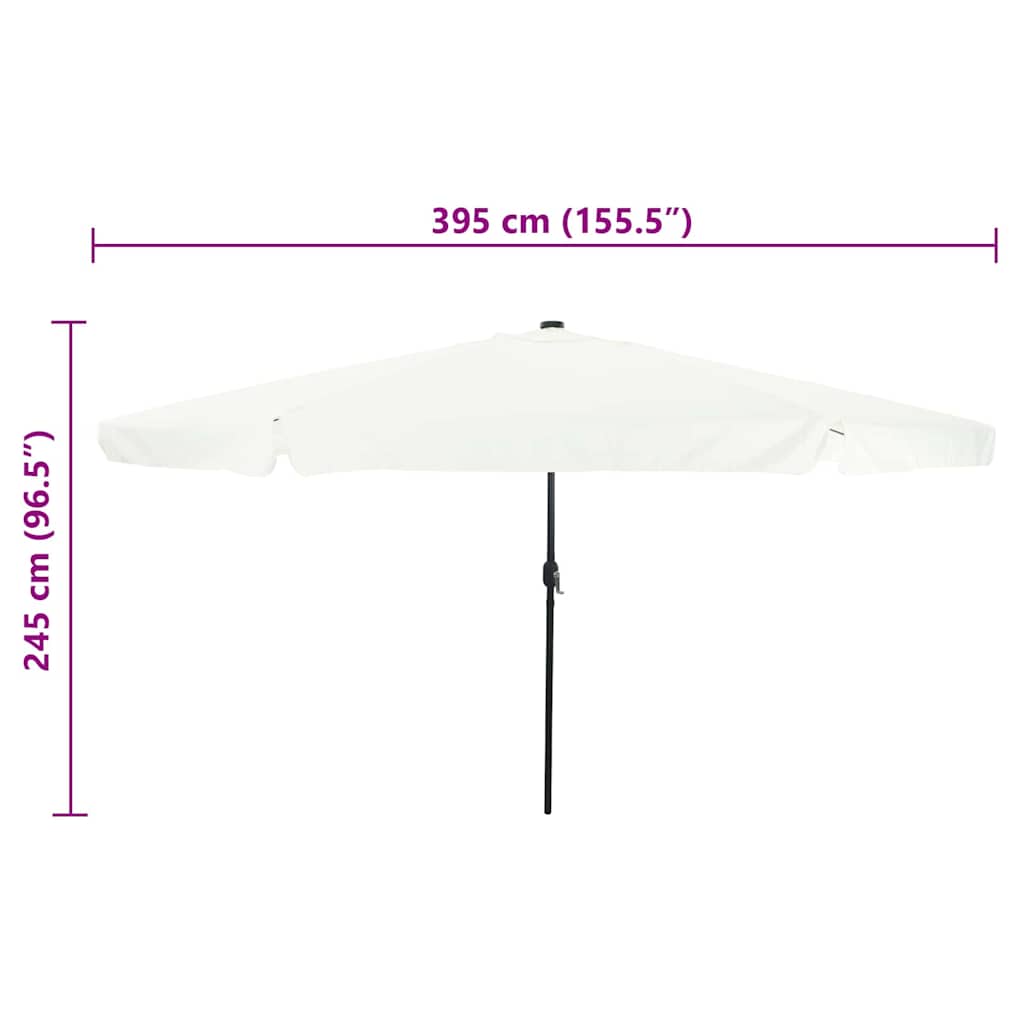 Havesol Sand Og 395 X 395 X 245 Cm Polyester - Billede 8