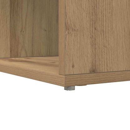 Hjørneskrivebord Med Hylde Artisan Eg 101,5 X 149,5 X 149,5 Cm - Billede 8