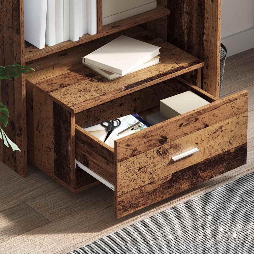 Bord Gammelt Træ 131,5 X 50 X 106,5 Cm Konstrueret Træ - Billede 4