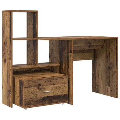 Bord Konstrueret Træ 131,5 X 50 X 106,5 Cm - Billede 2
