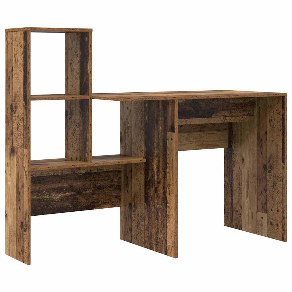 Bord Gammelt Træ 131,5 X 50 X 106,5 Cm Konstrueret Træ - Billede 5