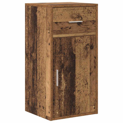 Hjørneskrivebord Gammelt Træ 102 X 50 X 75 Cm Konstrueret Træ - Billede 6