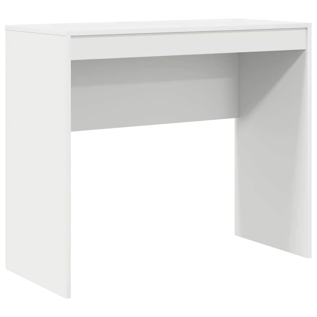 Skrivebord Med Opbevaring Med Skuffe 2 Pcs Hvid 90 X 40 X 76 Cm - Billede 5