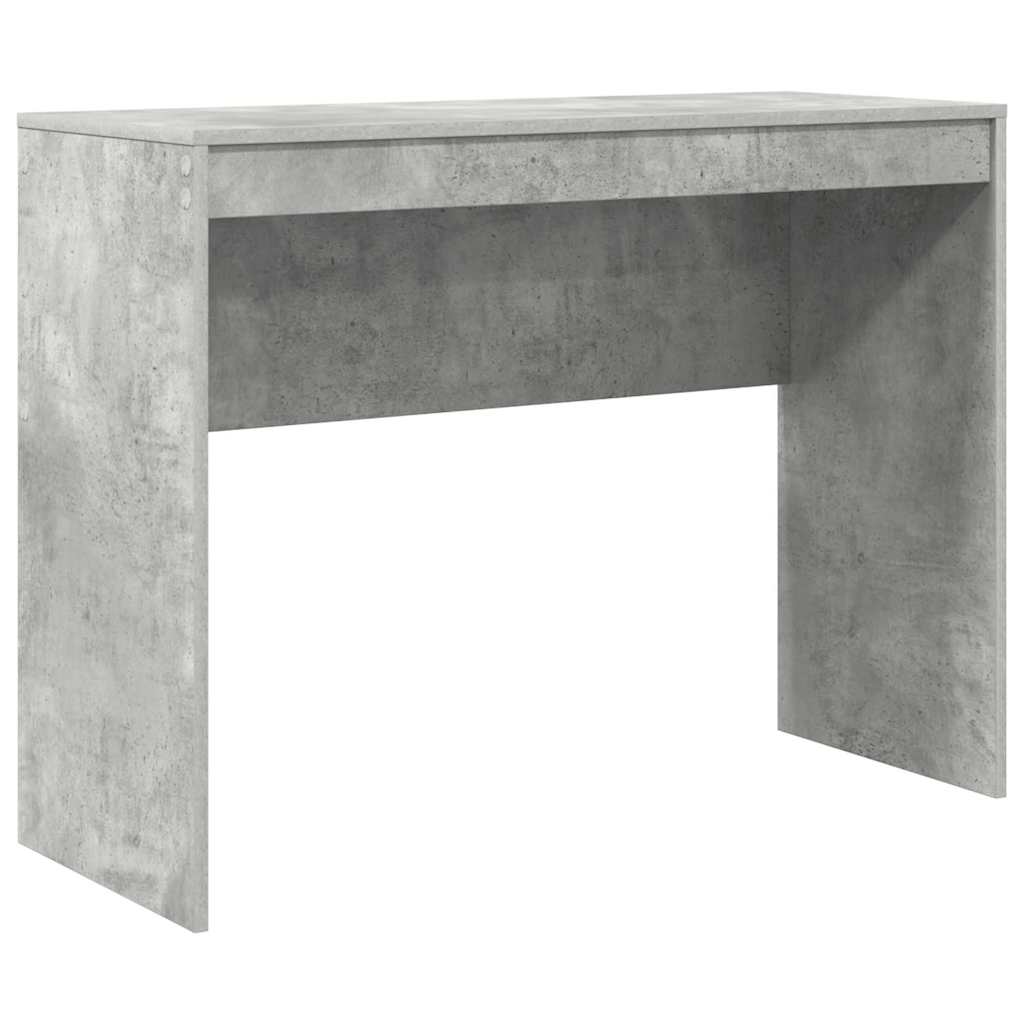 Skrivebord Med Opbevaring 2 Pcs Beton Grå 100 X 40 X 76 Cm - Billede 5