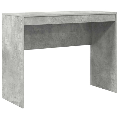 Skrivebord Med Opbevaring 2 Pcs Beton Grå 100 X 40 X 76 Cm - Billede 5