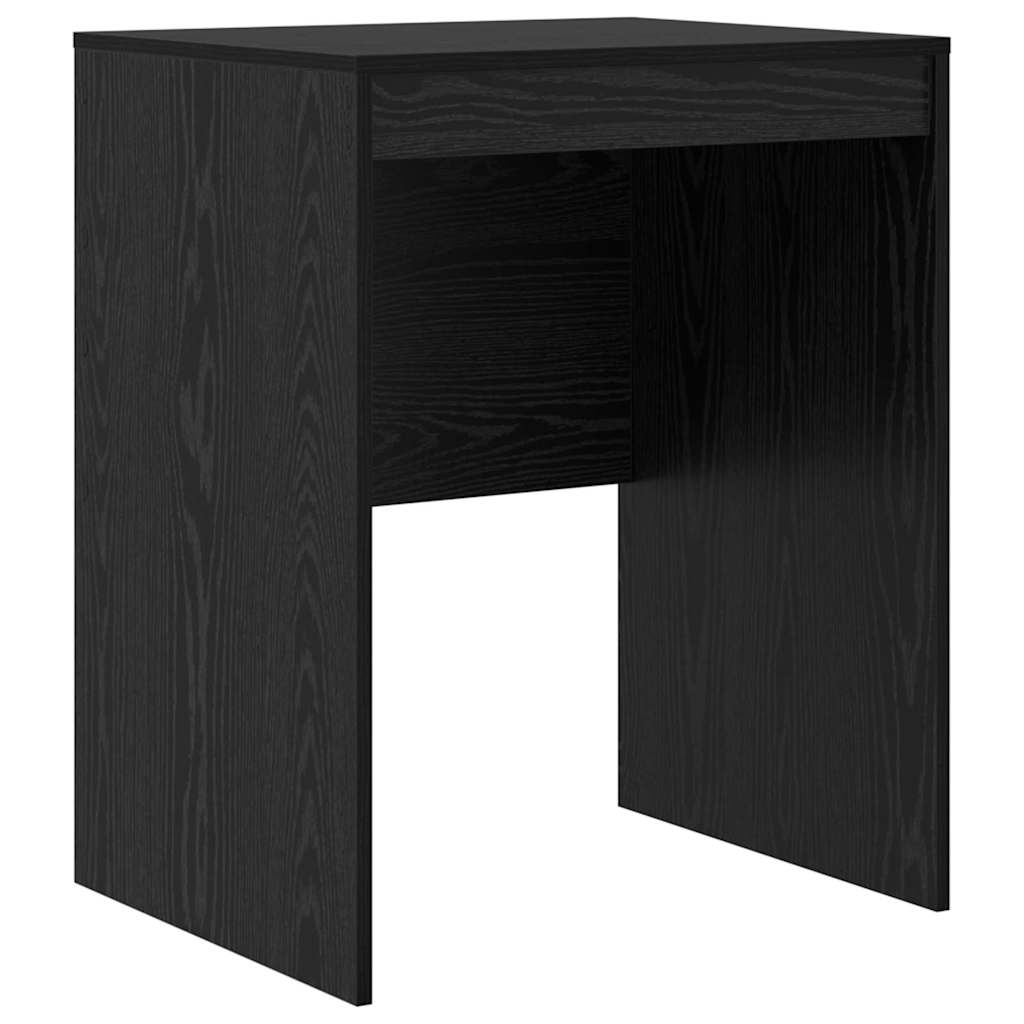 Skrivebord Med Opbevaring 2 Pcs Sort Eg 60 X 50 X 76 Cm - Billede 5