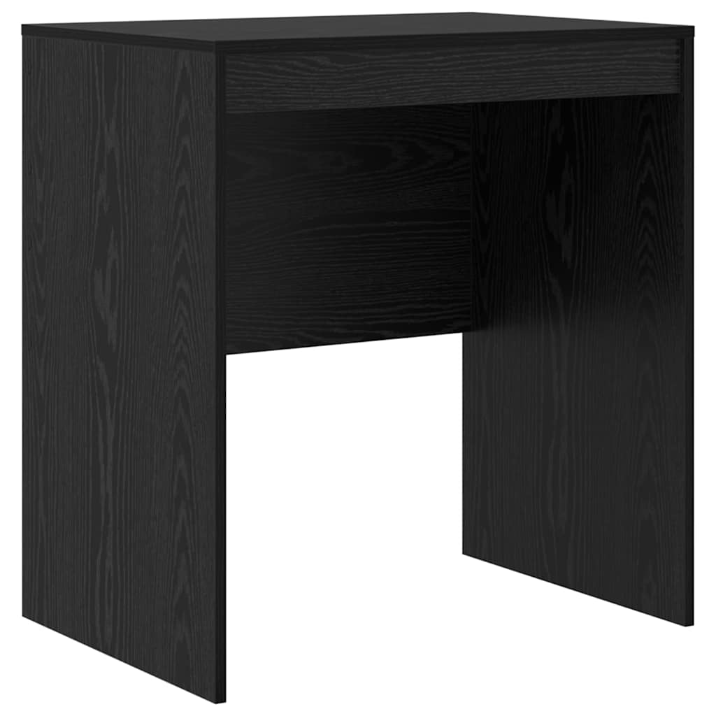 Skrivebord Med Opbevaring 2 Pcs Sort Eg 70 X 50 X 76 Cm - Billede 5