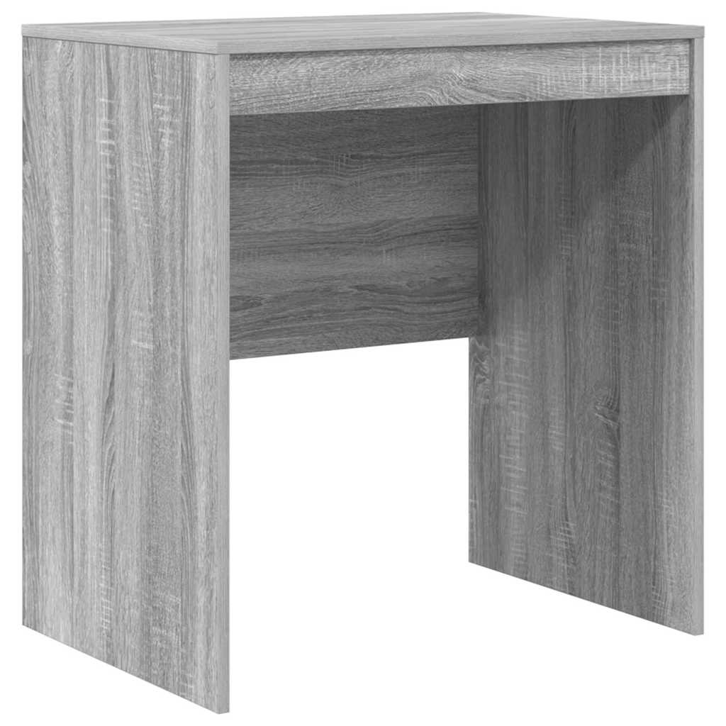 Skrivebord Med Opbevaring 2 Pcs Grå Sonoma-eg 70 X 50 X 76 Cm - Billede 5