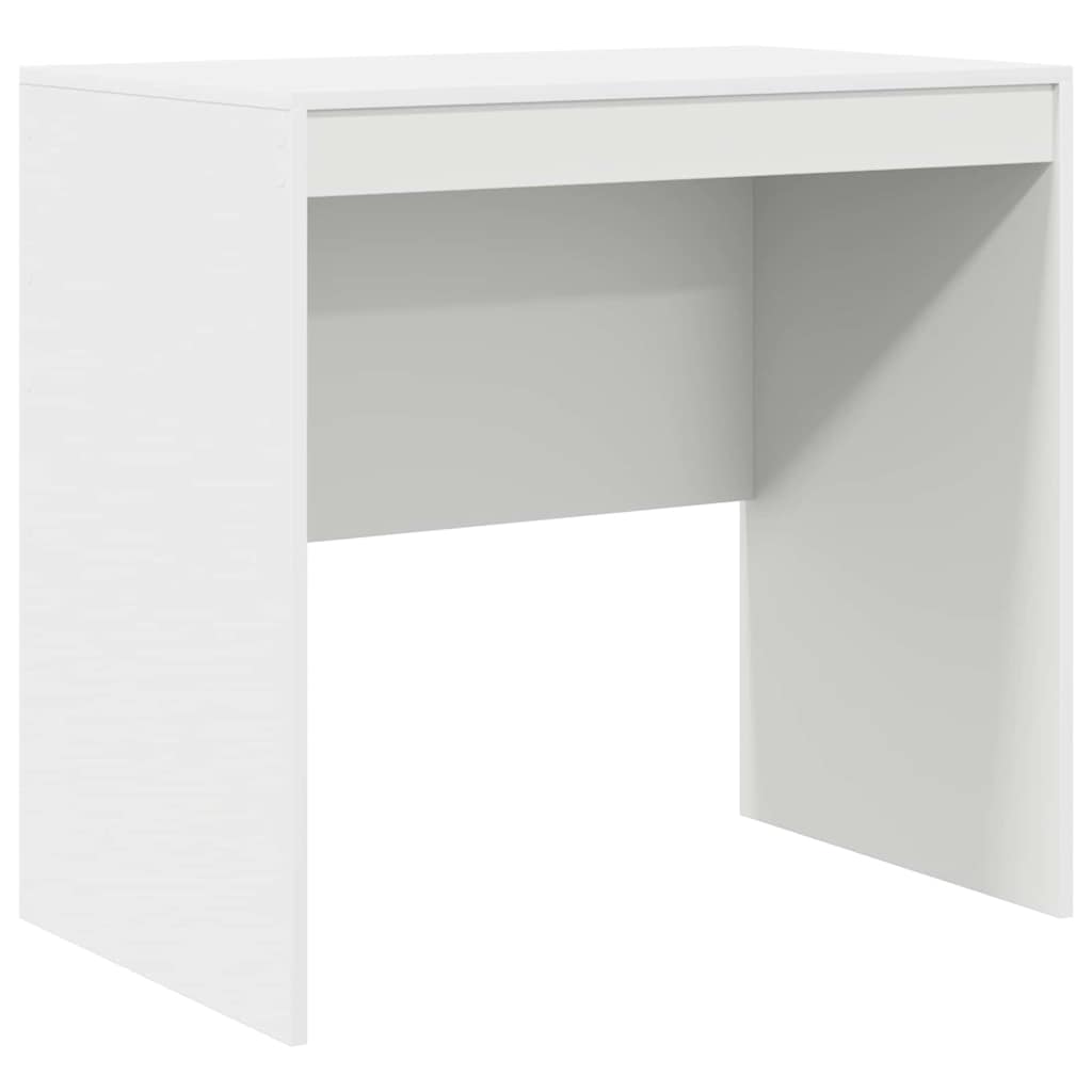 Skrivebord Med Opbevaring Med Skuffe 2 Pcs Hvid 80 X 50 X 76 Cm - Billede 5