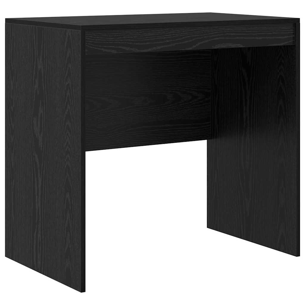 Skrivebord Med Opbevaring 2 Pcs Sort Eg 80 X 50 X 76 Cm - Billede 5