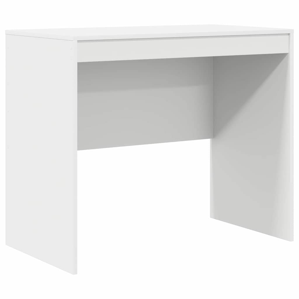 Skrivebord Med Opbevaring Med Skuffe 2 Pcs Hvid 90 X 50 X 76 Cm - Billede 5