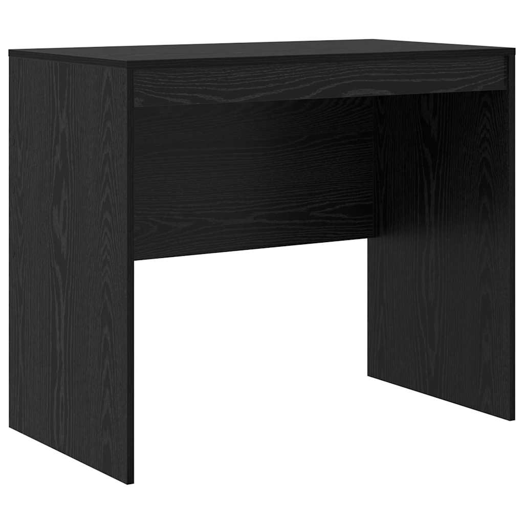 Skrivebord Med Opbevaring 2 Pcs Sort Eg 90 X 50 X 76 Cm - Billede 5