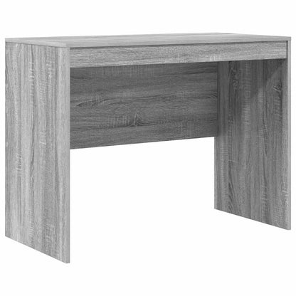 Skrivebord Med Opbevaring 2 Pcs Grå Sonoma-eg 100 X 50 X 76 Cm - Billede 5