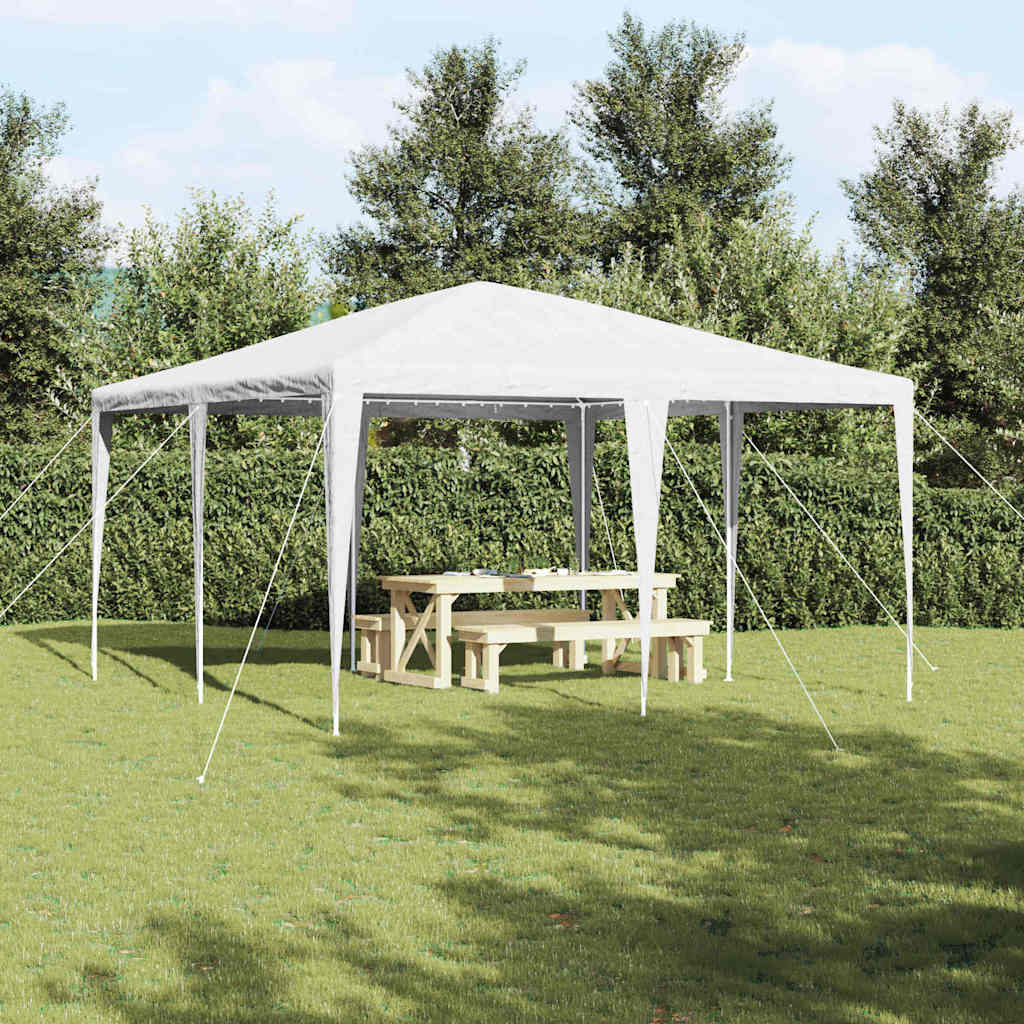Party Tent 400 X 400 X 266 Cm Polyethylen Og Stål - Hovedbillede