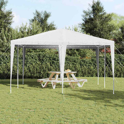 Party Tent 400 X 400 X 266 Cm Polyethylen Og Stål - Billede 4