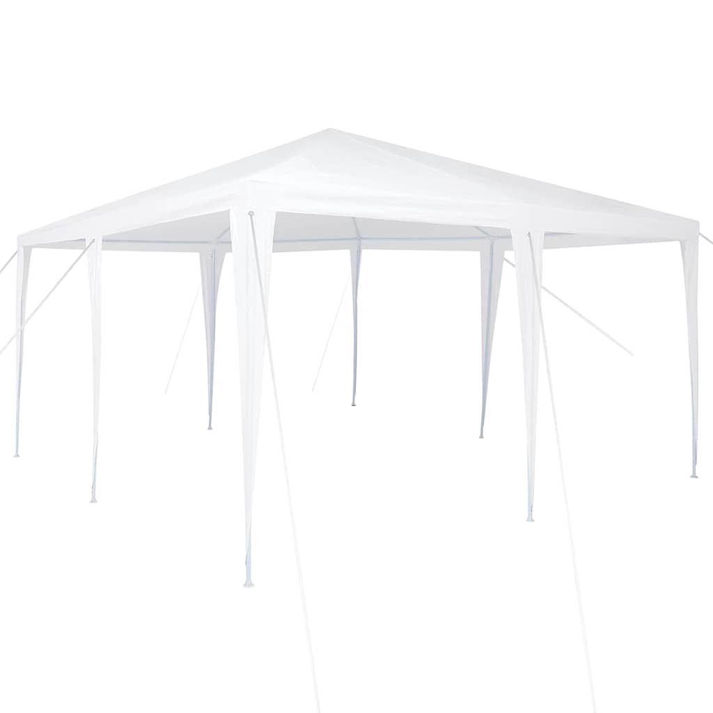 Party Tent 400 X 400 X 266 Cm Polyethylen Og Stål - Billede 2