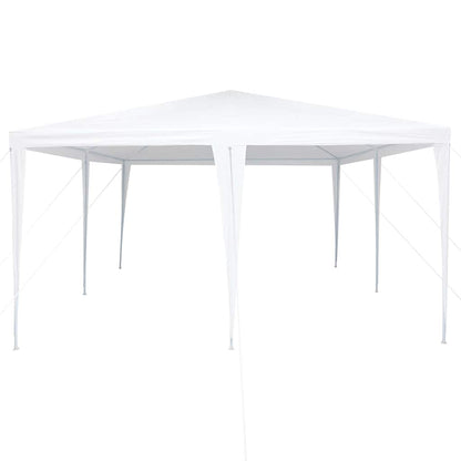 Party Tent 400 X 400 X 266 Cm Polyethylen Og Stål - Billede 5