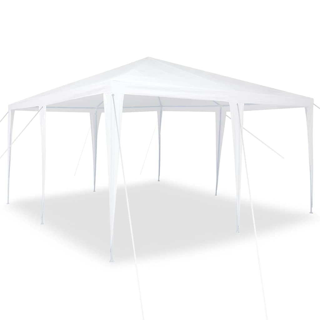 Party Tent 400 X 400 X 266 Cm Polyethylen Og Stål - Billede 3