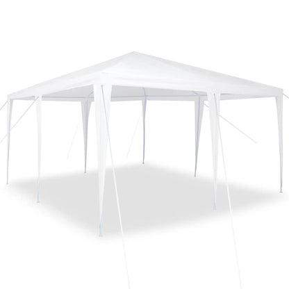 Party Tent 400 X 400 X 266 Cm Polyethylen Og Stål - Billede 3
