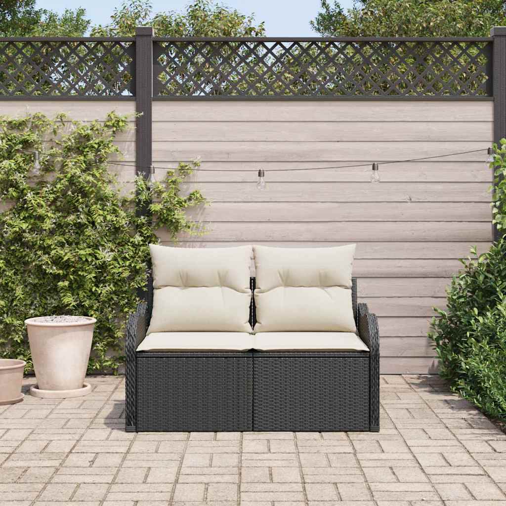Havemøbelsofa Med Pude 121 X 62 X 69cm Polyrattan - Billede 3