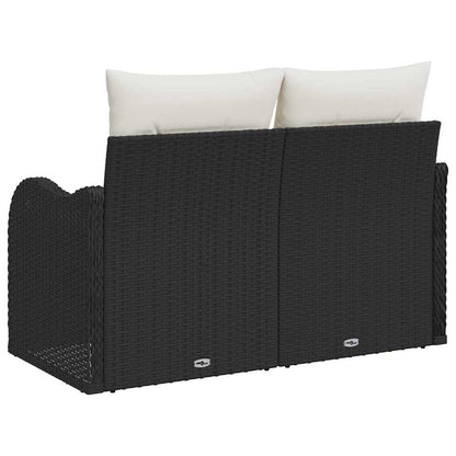 Havemøbelsofa Med Pude 121 X 62 X 69cm Polyrattan - Billede 4