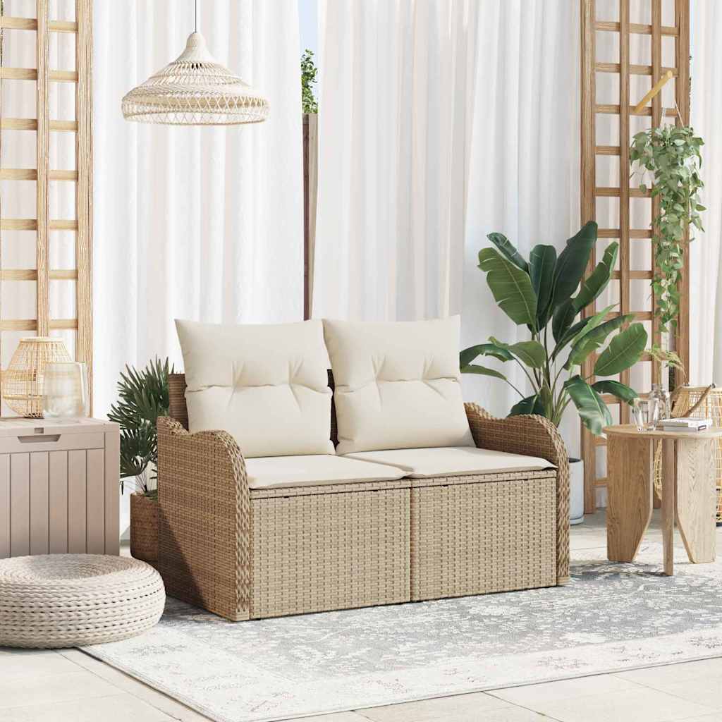 Havemøbelsofa Med Pude 121 X 62 X 69cm Polyrattan