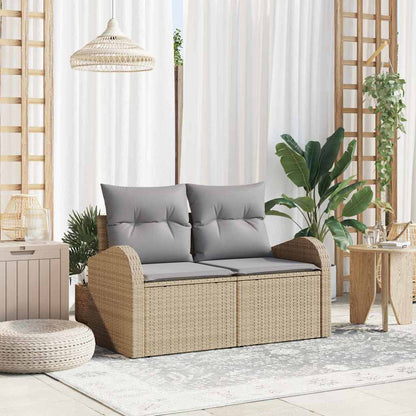 Havemøbelsofa Med Pude 124 X 62 X 69cm Polyrattan