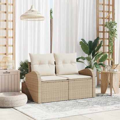Havemøbelsofa Med Pude 124 X 62 X 69cm Polyrattan